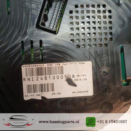 Renault Megane Kilometerteller KM met artikelnummer A2C53285, Auto-onderdelen, Dashboard en Schakelaars, Gebruikt, Ophalen of Verzenden