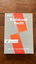 Basisboek Recht, Ophalen of Verzenden, Zo goed als nieuw