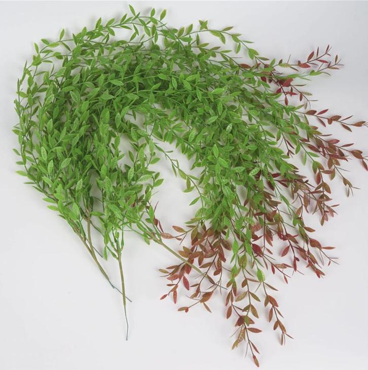 6x Kunst Wilg Hangplant / Plant Kunstplant Hangplant Wilgen, Huis en Inrichting, Woonaccessoires | Kunstplanten en Kunstbloemen