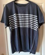 C&A t-shirt blauw met witte strepen maat 3XL, Blauw, Overige maten, Gedragen, C&A