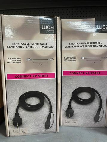 Luca Lighting  Serie Connect XP – Startkabel –zwart–500 cm beschikbaar voor biedingen