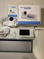 video baby monitor - 5 inch LCD wireless Digital, Ophalen of Verzenden, Zo goed als nieuw, 250 meter of meer, Terugspreekfunctie