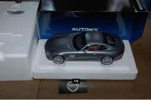1:18 MERCEDES AMG GTS matt grey Autoart 76312 NEW in box WRH, Hobby en Vrije tijd, Modelauto's | 1:18, Nieuw, Auto, Autoart, Verzenden