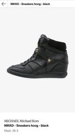 Michael Kors Nikko Sneakers Hoog, Michael Kors, Zwart, Ophalen of Verzenden, Sneakers of Gympen