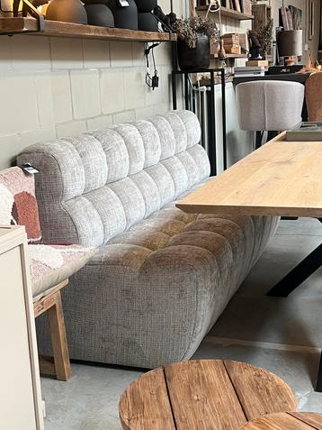 Eetbank Marbella Taupe - Chique & Comfortabel Designbank beschikbaar voor biedingen