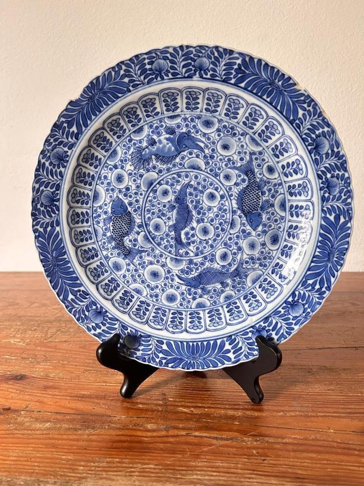 Bord / sierbord - China - porselein - antiek, Antiek en Kunst, Antiek | Wandborden en Tegels, Ophalen of Verzenden