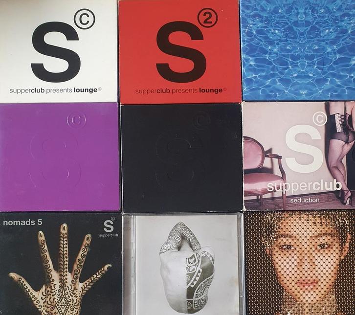 Supperclub cd's (mogen ook per stuk), Cd's en Dvd's, Cd's | Dance en House, Zo goed als nieuw, Dance Populair, Ophalen of Verzenden