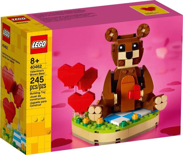Lego 40462 Bruine Valentijnsbeer NIEUW, Kinderen en Baby's, Speelgoed | Duplo en Lego, Nieuw, Lego, Complete set, Ophalen of Verzenden
