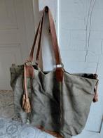 Canvas damestas, Sieraden, Tassen en Uiterlijk, Tassen | Damestassen, Ophalen of Verzenden, Gebruikt, Shopper