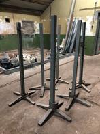 Hindernis staanders gegalvaniseerd 6 stuks, Dieren en Toebehoren, Ophalen, Zo goed als nieuw, Springen