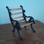 Poppenstoeltje gietijzer/hout, Ophalen of Verzenden, Nieuw, Accessoires