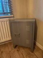 Locker/nachtkastje metaal grijs izgst, Ophalen, Zo goed als nieuw