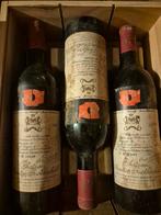 3 x Mouthon Rothschild 1972, Verzamelen, Ophalen, Frankrijk, Rode wijn