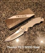 Twosun TS72, M390 staal, nieuw €150,- nu voor €125,-, Ophalen of Verzenden, Zo goed als nieuw