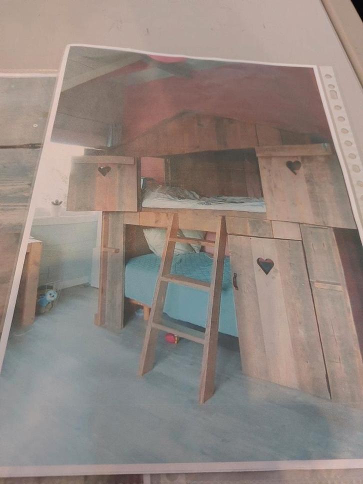 Fantastisch Houten Slaaphuis / Stapelbed voor Kinderen, Kinderen en Baby's, Kinderkamer | Stapelbedden en Hoogslapers, Gebruikt