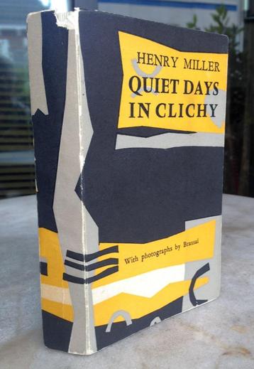 Miller, Henry - Quiet days in Clichy (1956 1st ed.) beschikbaar voor biedingen
