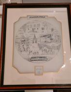 Hendrik Ido Ambacht Illustratie in Lijst, Antiek en Kunst, Ophalen