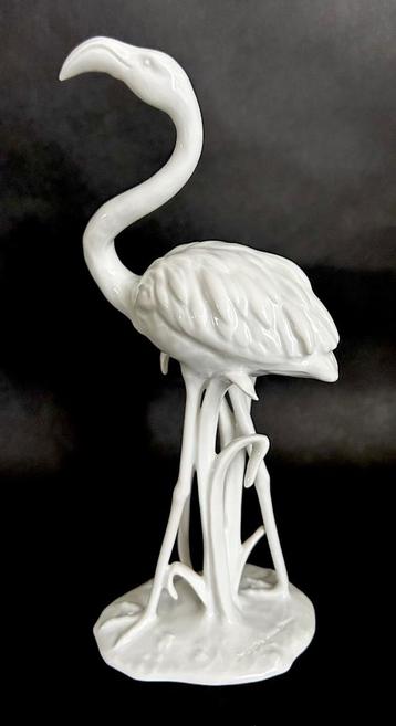 Kaiser Porzellan porselein Germany flamingo Bisquit beschikbaar voor biedingen