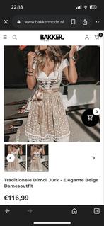 Oktoberfest jurk nieuwstaat, Ophalen of Verzenden, Zo goed als nieuw, Blauw, Onder de knie