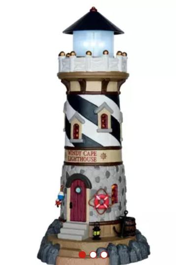 Lemax vuurtoren beschikbaar voor biedingen