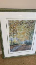 Lente & Herfstbos Schilderijen Set, Ophalen of Verzenden