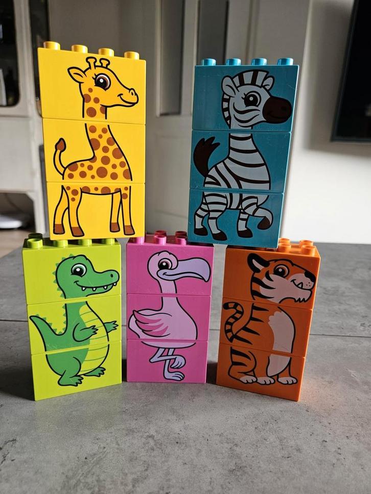 Duplo Eerste Dieren Set, Kinderen en Baby's, Speelgoed | Duplo en Lego, Gebruikt, Duplo, Losse stenen, Ophalen of Verzenden