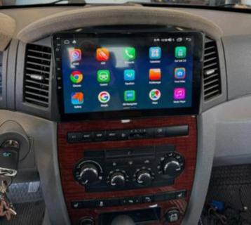 Jeep cherokee navigatie 2004-2010 android 14  apple carplay beschikbaar voor biedingen