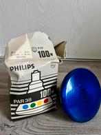 Grote Philips Par38 100w blauwe lamp, Led-lamp, Gebruikt, Minder dan 30 watt, E27 (groot)