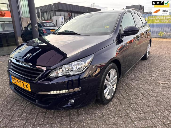 Peugeot 308 SW 1.2 PureTech Blue Lion / Pano'dak / Navi / PD, Auto's, Peugeot, Bedrijf, Te koop, ABS, Airbags, Airconditioning