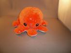 octopus omkeerbare gestreept en oranje glitter 17 cm, Ophalen of Verzenden, Nieuw, Overige typen