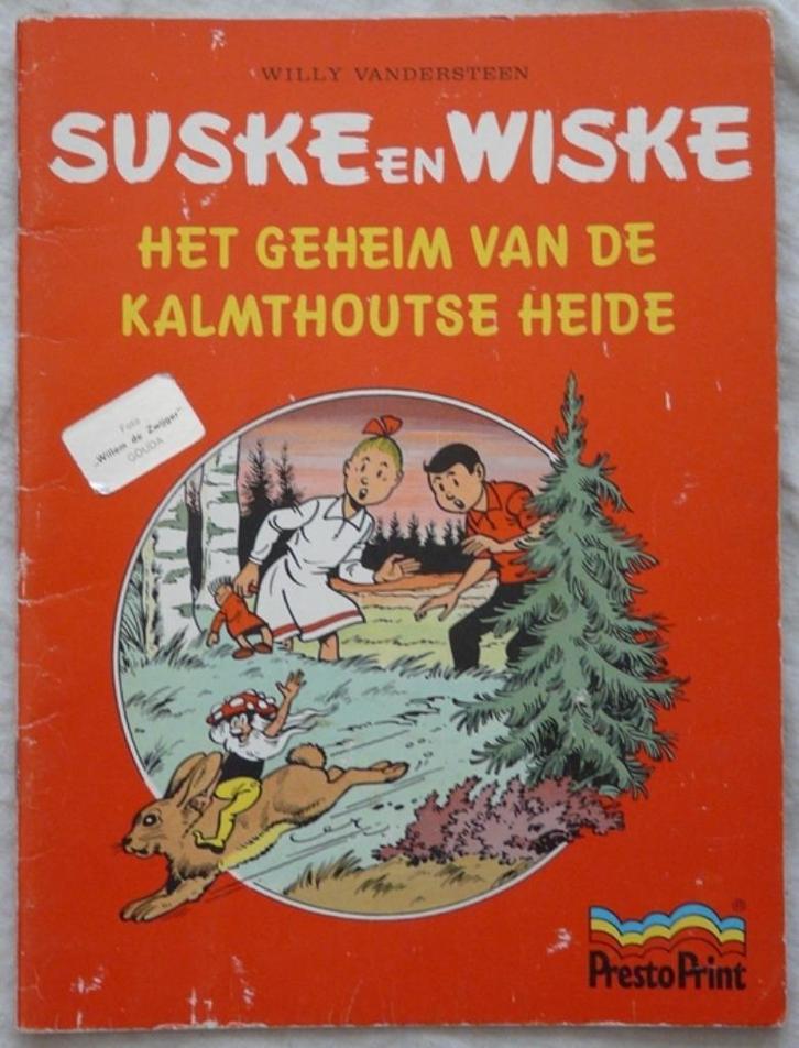 Suske&Wiske, Geheim vd Kalmthoutse Heide, Presto Print, 1981, Boeken, Stripboeken, Gelezen, Eén stripboek, Ophalen of Verzenden