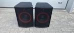 2 x JB systems TSX 12 speakers van 200 watt RMS, Audio, Tv en Foto, Luidsprekers, Gebruikt, 120 watt of meer, Front, Rear of Stereo speakers
