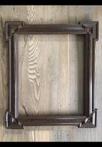 Zeer oude schilderijlijst Bijzondere hoeken, 46 x 40 cm hout, Huis en Inrichting, Woonaccessoires | Lijsten, Verzenden, Zo goed als nieuw