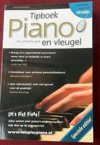 Tipboek piano en vleugel, Ophalen of Verzenden, Nieuw