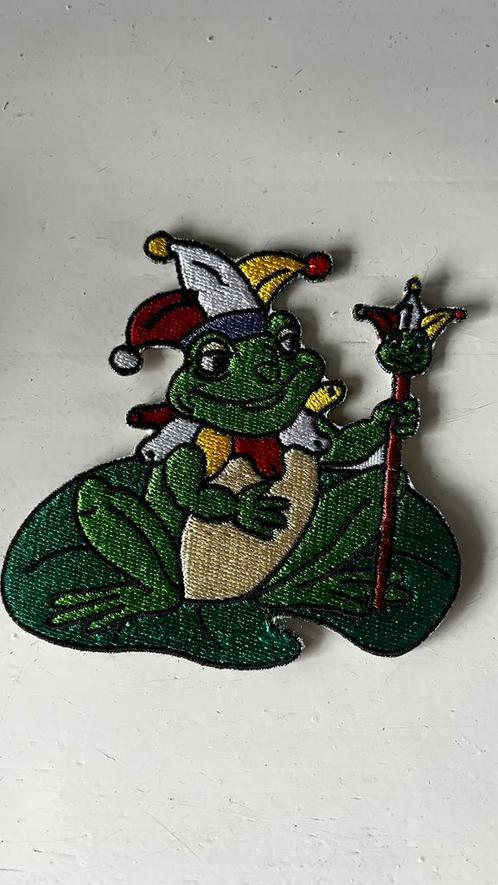 Oeteldonk embleem carnaval, Hobby en Vrije tijd, Kledingapplicaties en Hotfix, Zo goed als nieuw, Overige typen, Ophalen of Verzenden