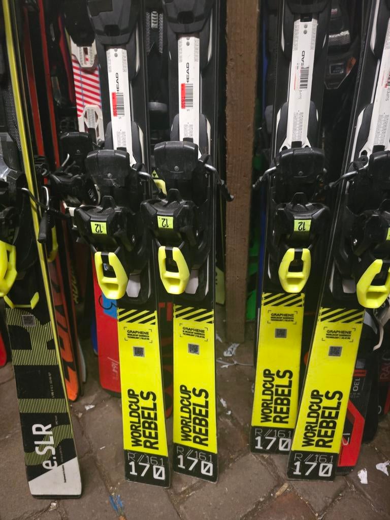 170cm HEAD I SPEED WORLDCUP REBELS SW GEVORDERDEN TOP SKI, 160 tot 180 cm, Ophalen of Verzenden, Zo goed als nieuw, Carve