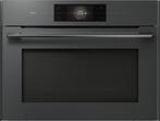 45CM ATAG CX4685M Oven met magnetronfunctie Pearl Grey, Oven, Nieuw, Inbouw, 45 tot 60 cm