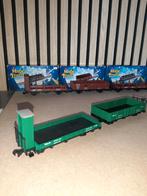 Fleischmann Magic Train Goederenwagons - 2 stuks, Hobby en Vrije tijd, Gebruikt, Gelijkstroom, Fleischmann, Wagon