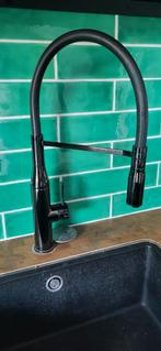 Ikea Spoelbak & Kraan - Zwart - 2 Jaar Oud, Huis en Inrichting, Ophalen, Minder dan 50 cm, Gebruikt, Zwart