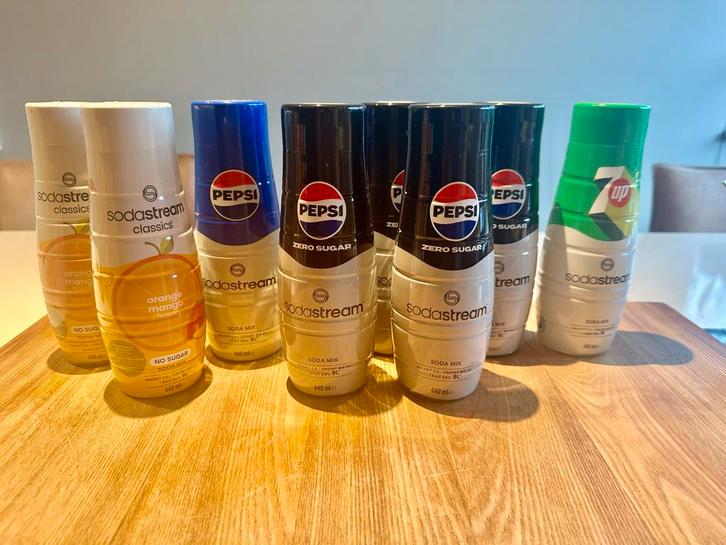 SodaStream Siroop Set, Witgoed en Apparatuur, Bruiswatermachines, Nieuw, Ophalen of Verzenden