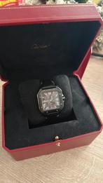 Cartier de Santos, Leer, Polshorloge, Zo goed als nieuw, Ophalen