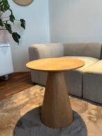 Bijzettafel Cone naturel 45cm Kwantum, Huis en Inrichting, Minder dan 55 cm, Gebruikt, Rond, Ophalen