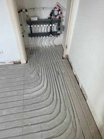Vloerverwarming infrezen opbouw droogbouw snel mogelijk! beschikbaar voor biedingen