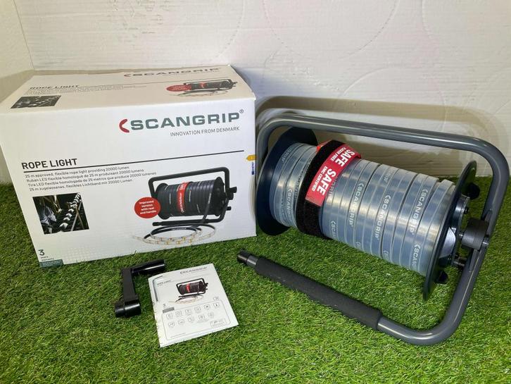 Scangrip 03.5816 Lichtslang Rope Light - 25m - 20000Lm, Doe-het-zelf en Verbouw, Gereedschap | Handgereedschap, Nieuw, Ophalen of Verzenden