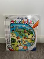 Tiptoi boek mijn grote wereldatlas, Ophalen of Verzenden, Zo goed als nieuw, Ontdekken, Met geluid