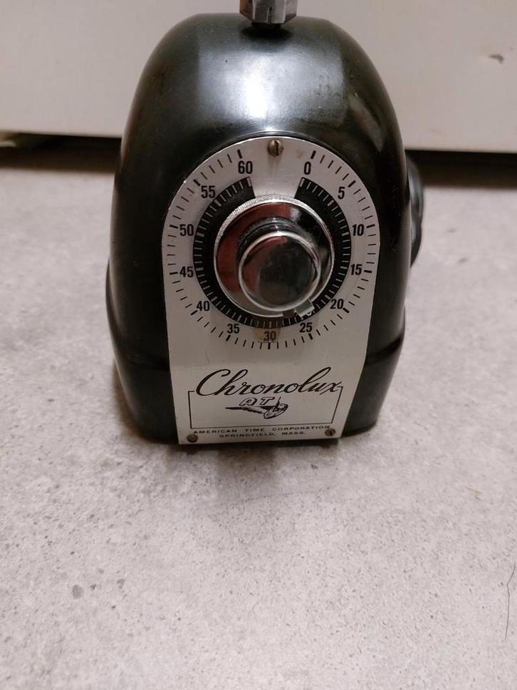 Chronolux American Timer 0-60 doka donkere kamer timer, Audio, Tv en Foto, Fotografie | Doka Toebehoren, Gebruikt, Doka-onderdelen