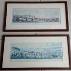 Setje antieke prenten jacht, Ophalen of Verzenden