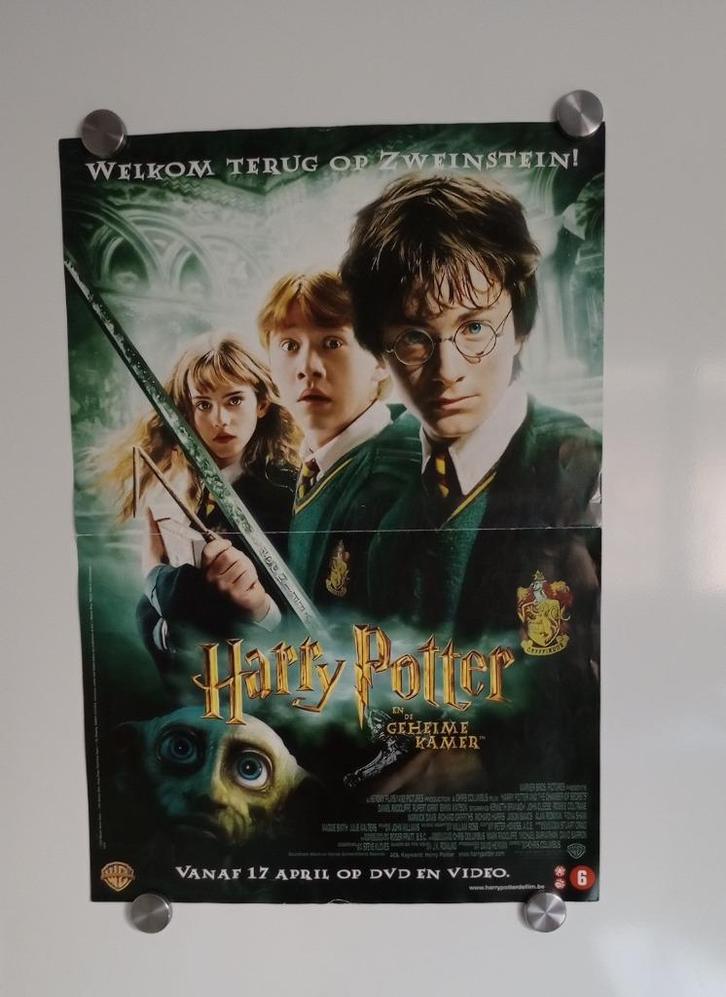 Harry Potter poster "Welkom terug op Zweinstein!", Verzamelen, Harry Potter, Zo goed als nieuw, Boek of Poster, Ophalen