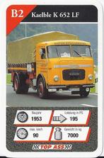 Kw2920 autokaartje kaelble k 652 lf, Verzenden, Zo goed als nieuw, Auto's