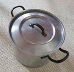 Jaren '50 aluminium pan - soeppan - vintage, Huis en Inrichting, Keuken | Potten en Pannen, Kookpan of Snelkookpan, Gebruikt, Keramische plaat